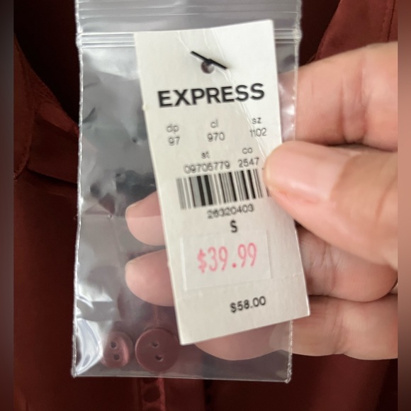 NWT EXPRESS blouse - Picture 4 of 7